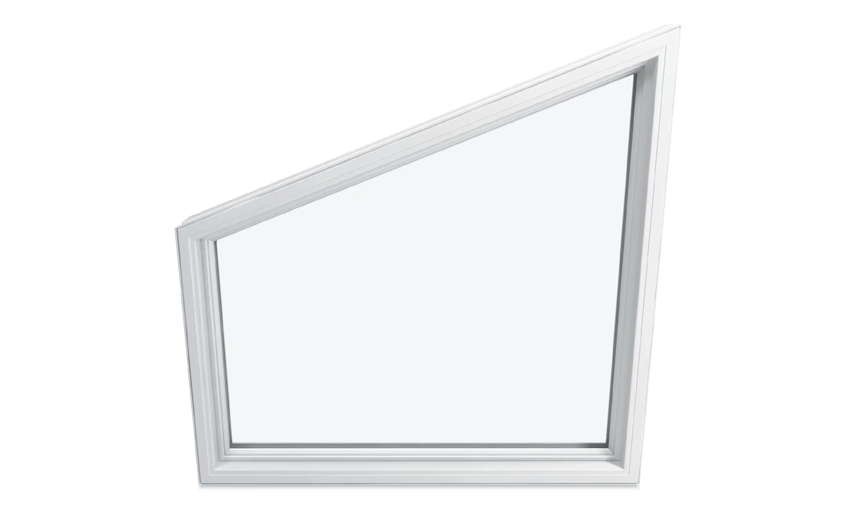 Marvin Replacement trapezoid window